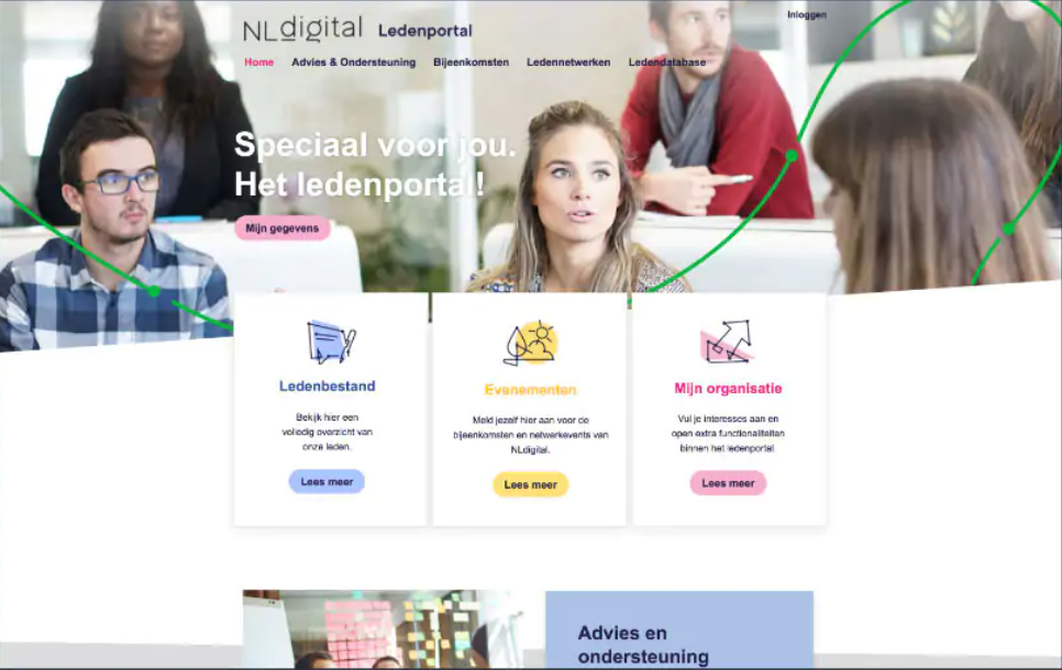 NL Digital Ledenportaal 